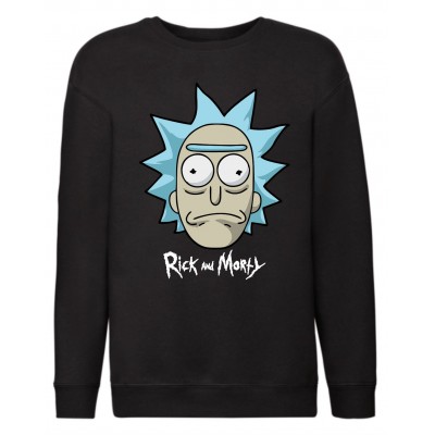 Мъжка блуза с дълъг ръкав Rick and Morty - Crazy Rick